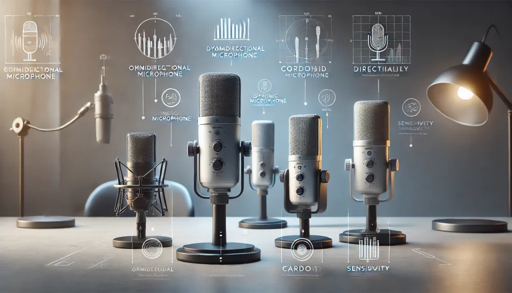 Les caractéristiques des micros