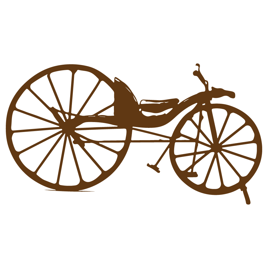 bicyclette des années 1818