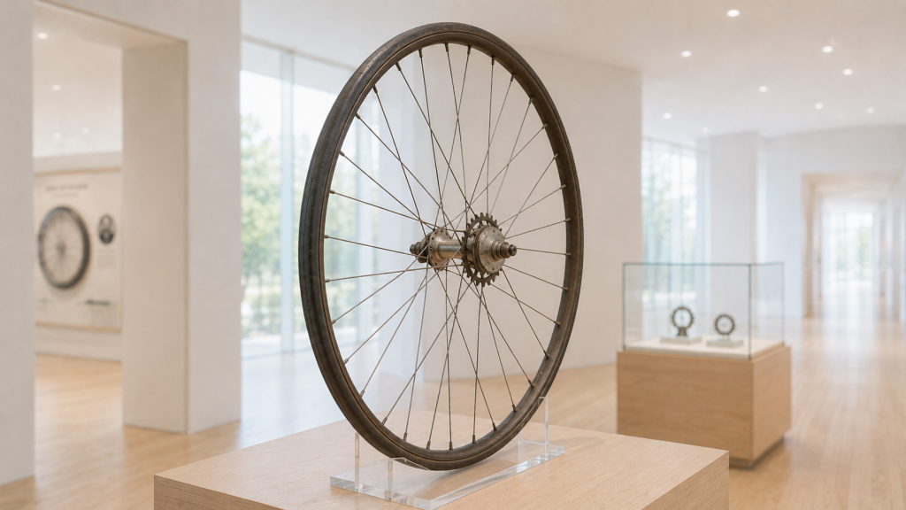 Roue de vélo au moyeu Sachs