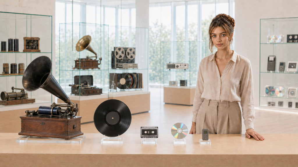 L’évolution de l'enregistrement audio