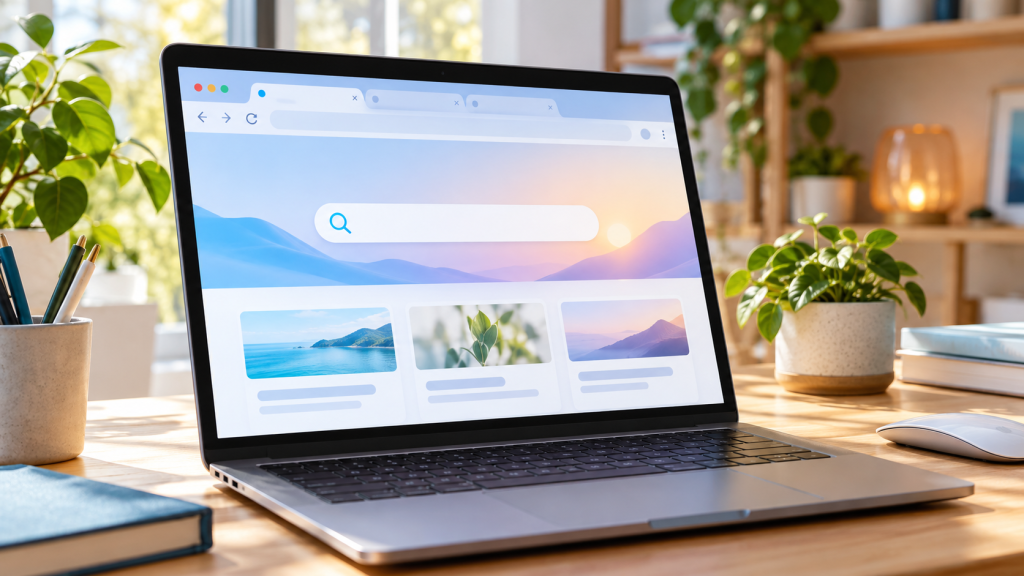 Navigateur et barre de recherche-1