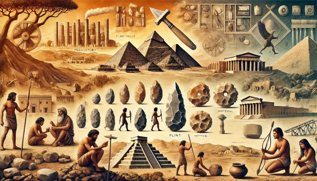 Historique des matériaux minéraux