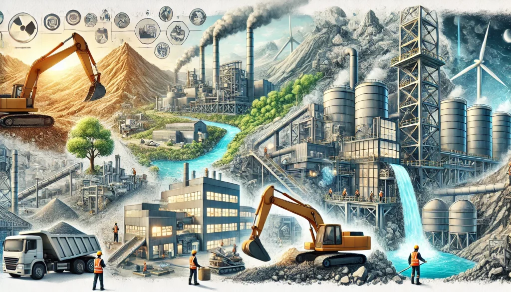 Extraction et Traitement des Matériaux Minéraux