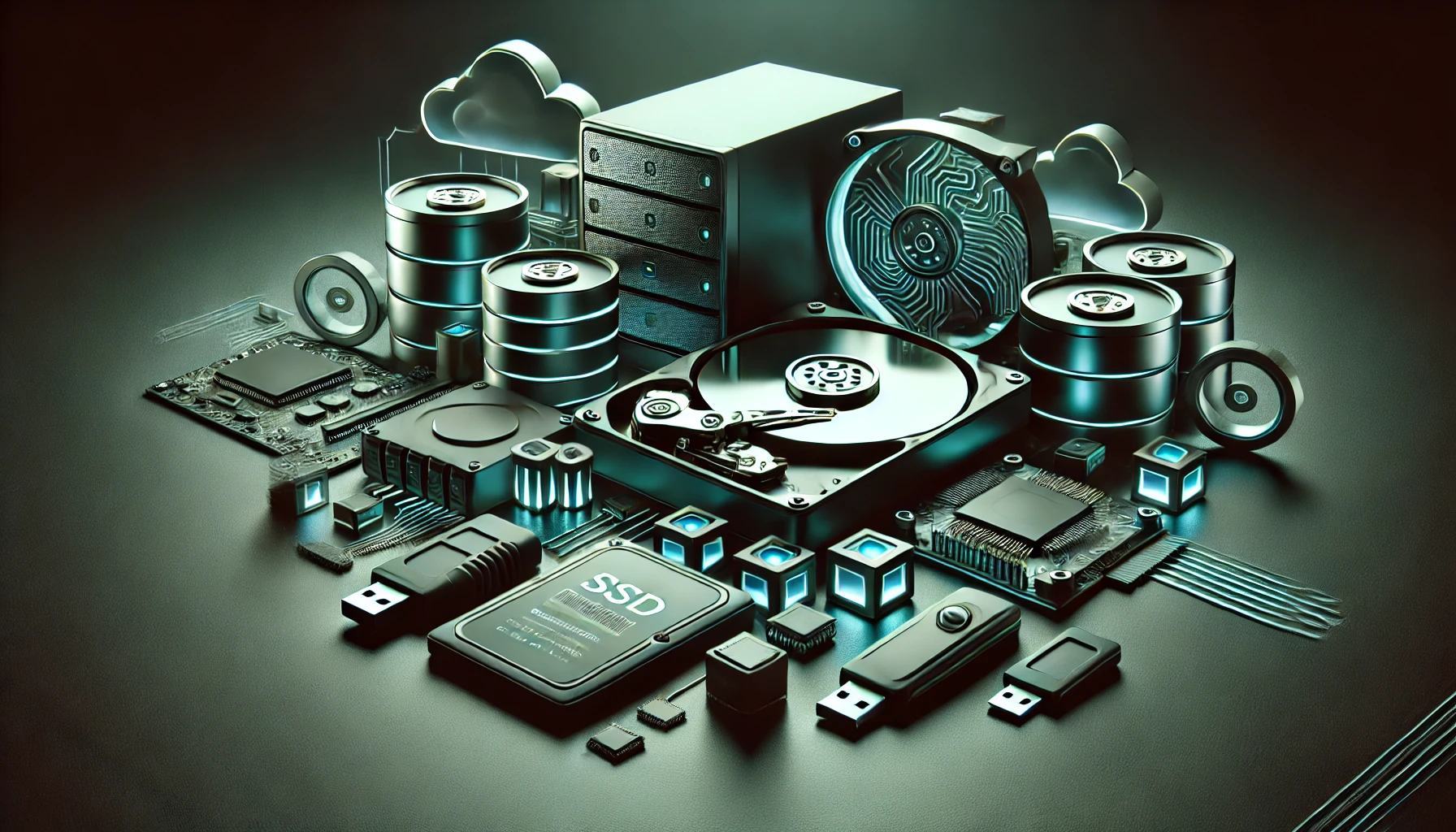Stockage de données numériques