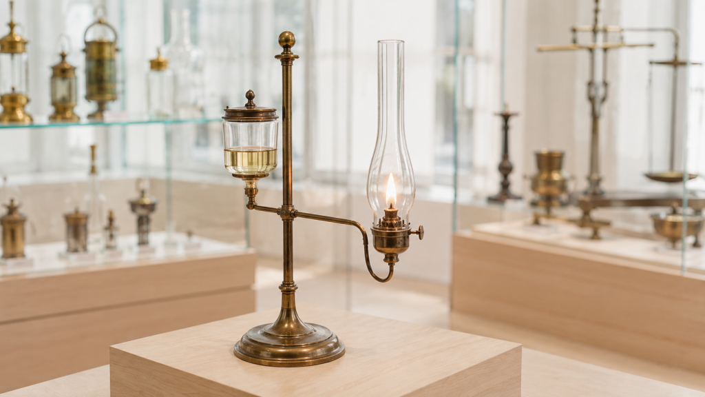La lampe à réservoir constant