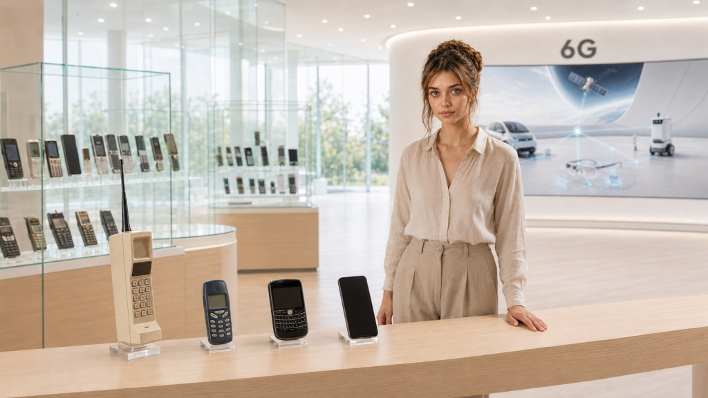 L’évolution des téléphones mobiles