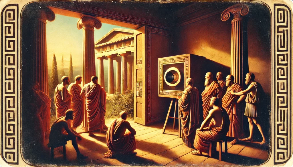 Le sténopé - Aristote