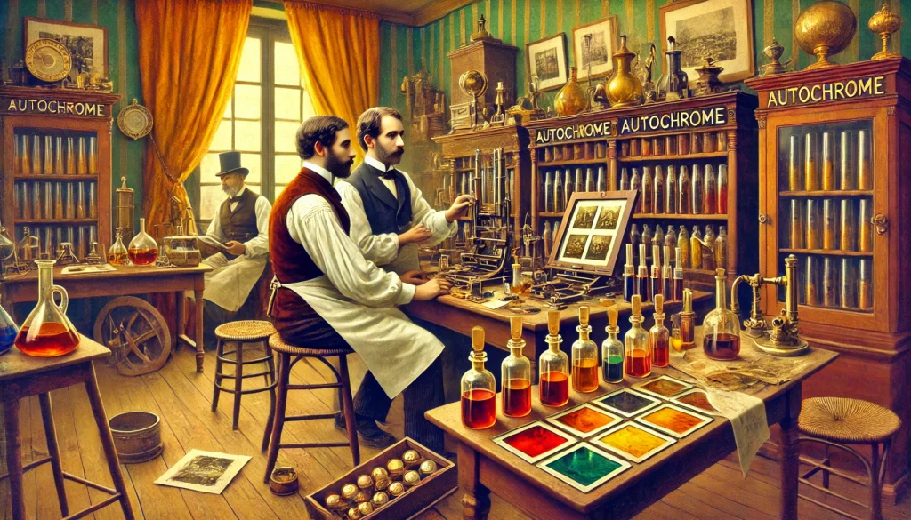 L’autochrome - Auguste & Louis Lumière