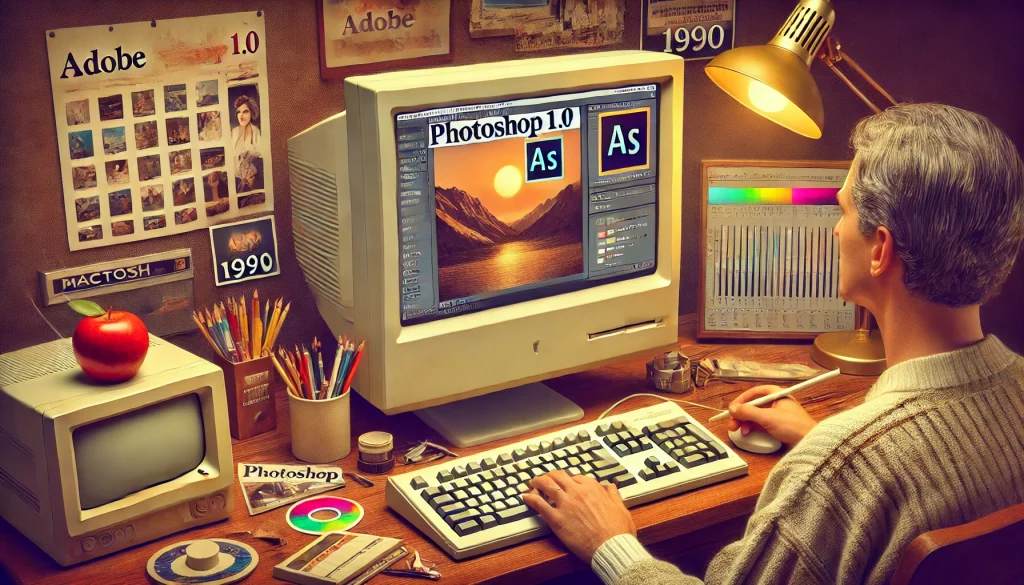 Photoshop 1.0 sur Mac - Adobe