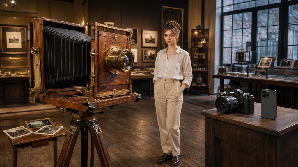 L’évolution de la photographie