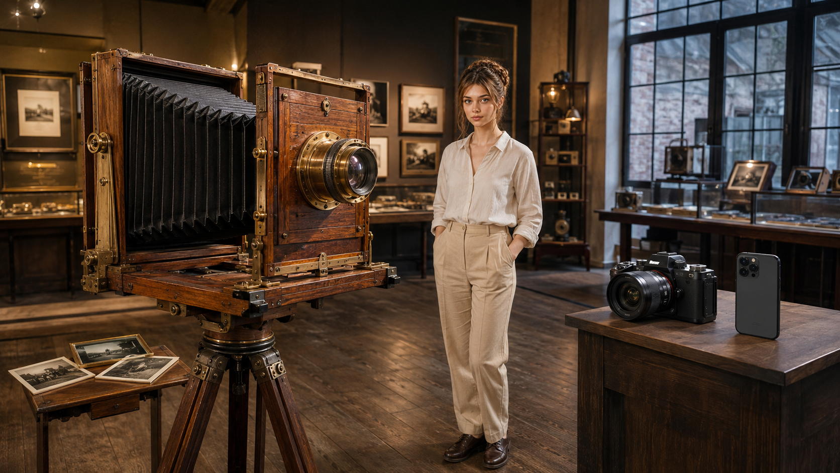 L’évolution de la photographie