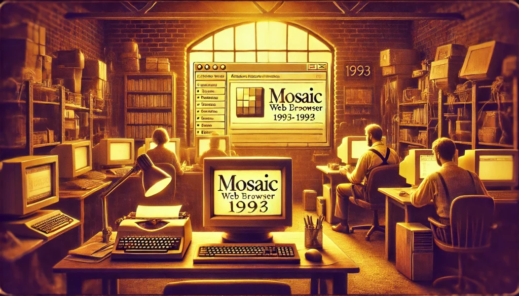 1993 : MOSAIC, LE PREMIER NAVIGATEUR