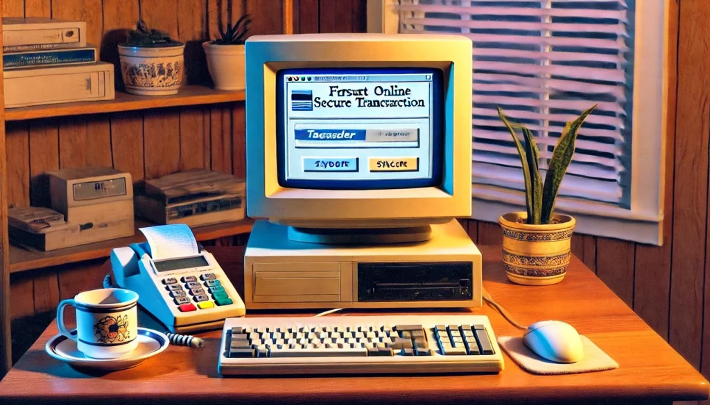 1994 : PREMIÈRE TRANSACTION EN LIGNE SÉCURISÉE