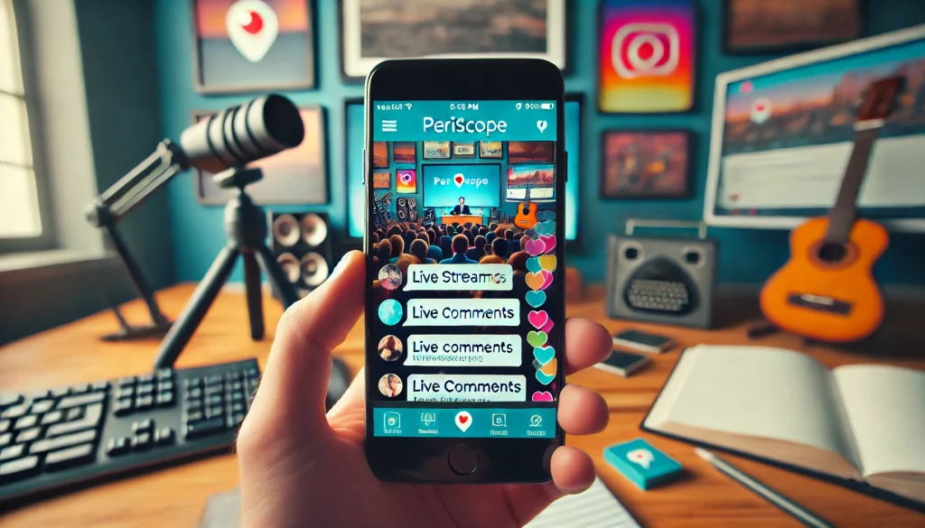 2015 : PERISCOPE ET LE LIVE STREAMING