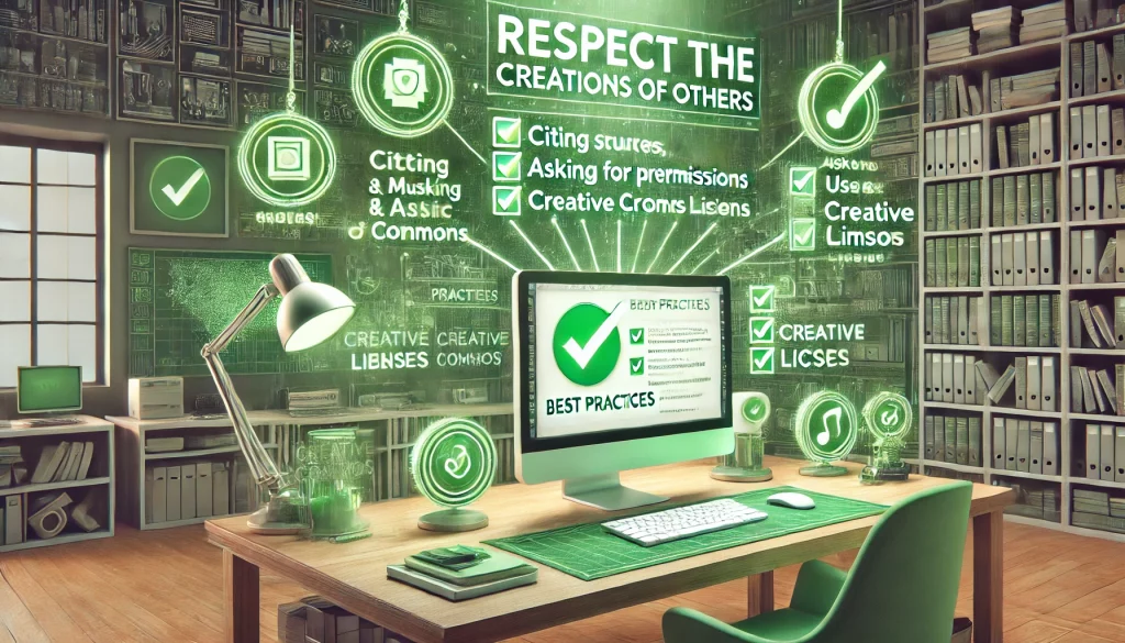 Comment respecter les créations des autres en ligne ?