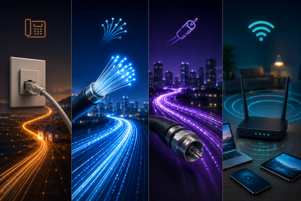 Les technologies de connexion