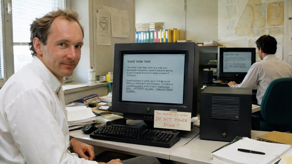 1991 PREMIÈRE PAGE WEB