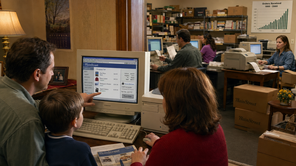 2000 EXPLOSION DU COMMERCE EN LIGNE