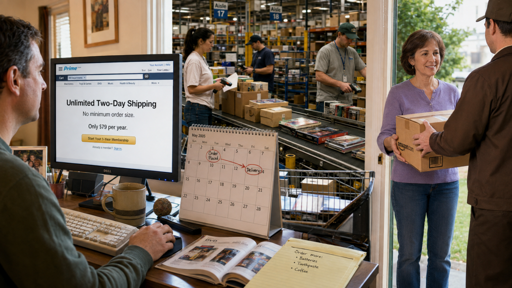 2005 LANCEMENT D'AMAZON PRIME