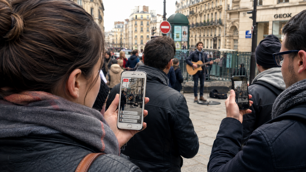 2015 PERISCOPE ET LE LIVE STREAMING