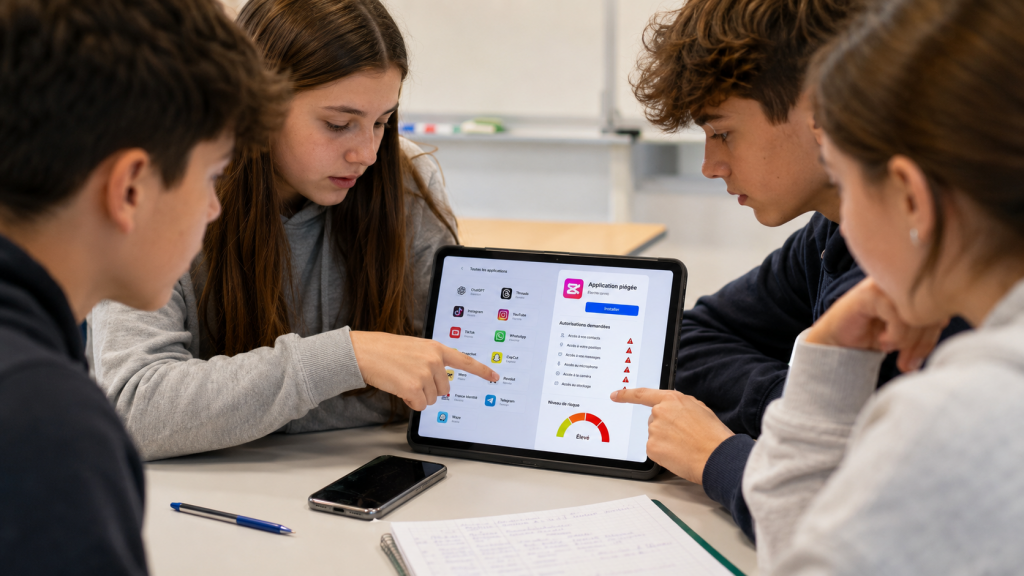 Application piégée