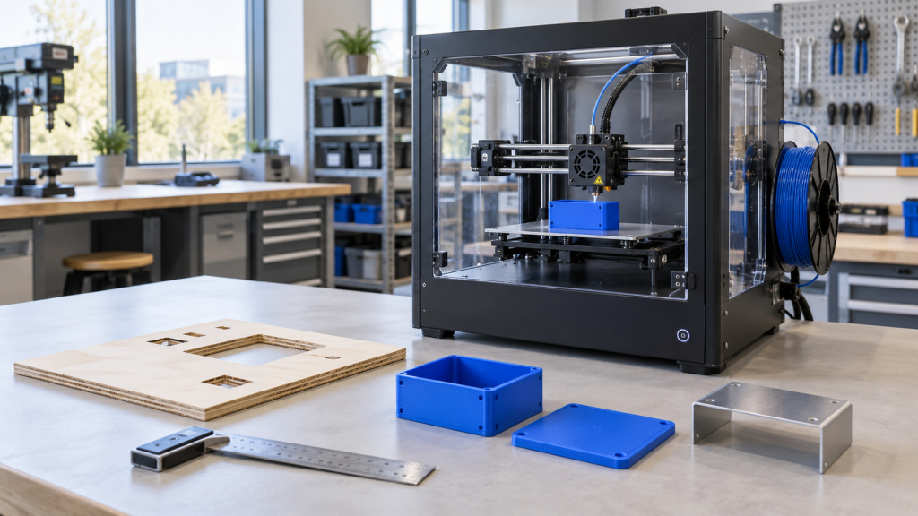 Matière, machine, pièce finie