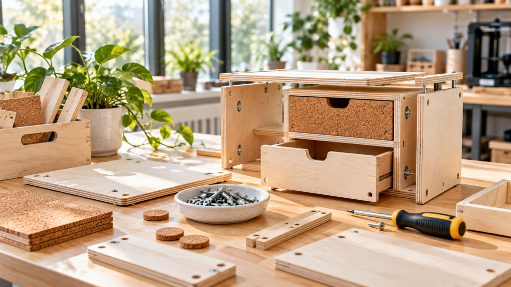 Pièces démontables pour un rangement éco-conçu-12